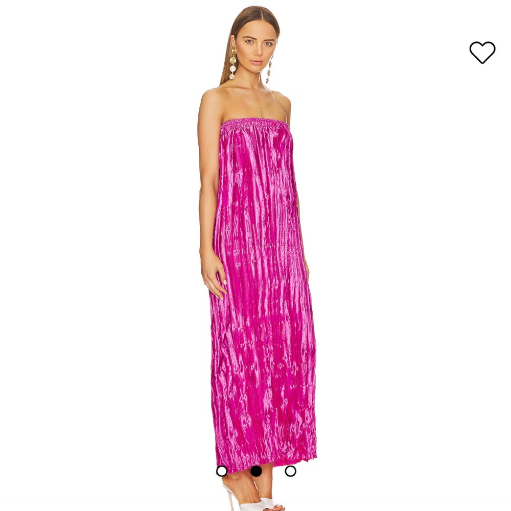 L’IDEE Romantique Dress in Flamingo